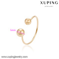 14902 fashion simple gold ring without diamond wholesale 1 gram 18k gold finger ring price for girls